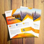 Digital Marketing Agency Flyer On Behance With Digital Flyer Templates