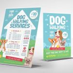 Dog Walking Flyer Template – Psd, Ai, Vector – Brandpacks Inside Dog Walking Flyer Template