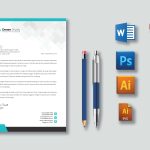 [Download 16+] 47+ Template Business Letterhead Microsoft Word Png Cdr Regarding How To Create A Letterhead Template In Word