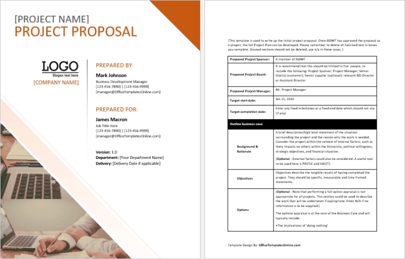 [Download 26+] 50+ Business Proposal Template Free Download Word Gif Within Free Business Proposal Template Ms Word