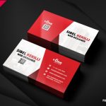 [Download] Free Corporate Business Card Psd | Psddaddy With Business Card Size Template Psd