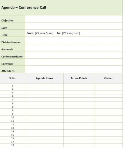 Download Ms Office Agenda Conference Call Conference Meeting Agenda And Regarding Agenda Template Word 2007
