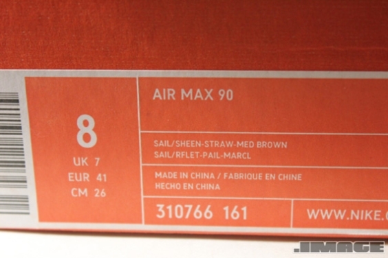 Dqm X Nike Air Max 90 "Bacon" (2004) Intended For Nike Shoe Box Label Template
