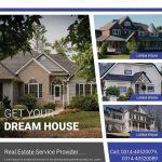 Dream Home Real Estate Flyer Design Template In Word, Psd, Publisher regarding Real Estate Flyer Template Word