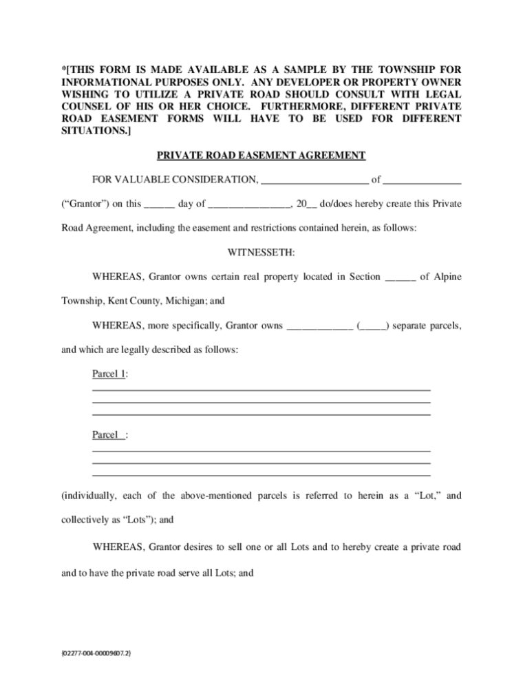 Driveway Easement Agreement Form - 4 Free Templates In Pdf, Word, Excel In Bicycle Rental Agreement Template