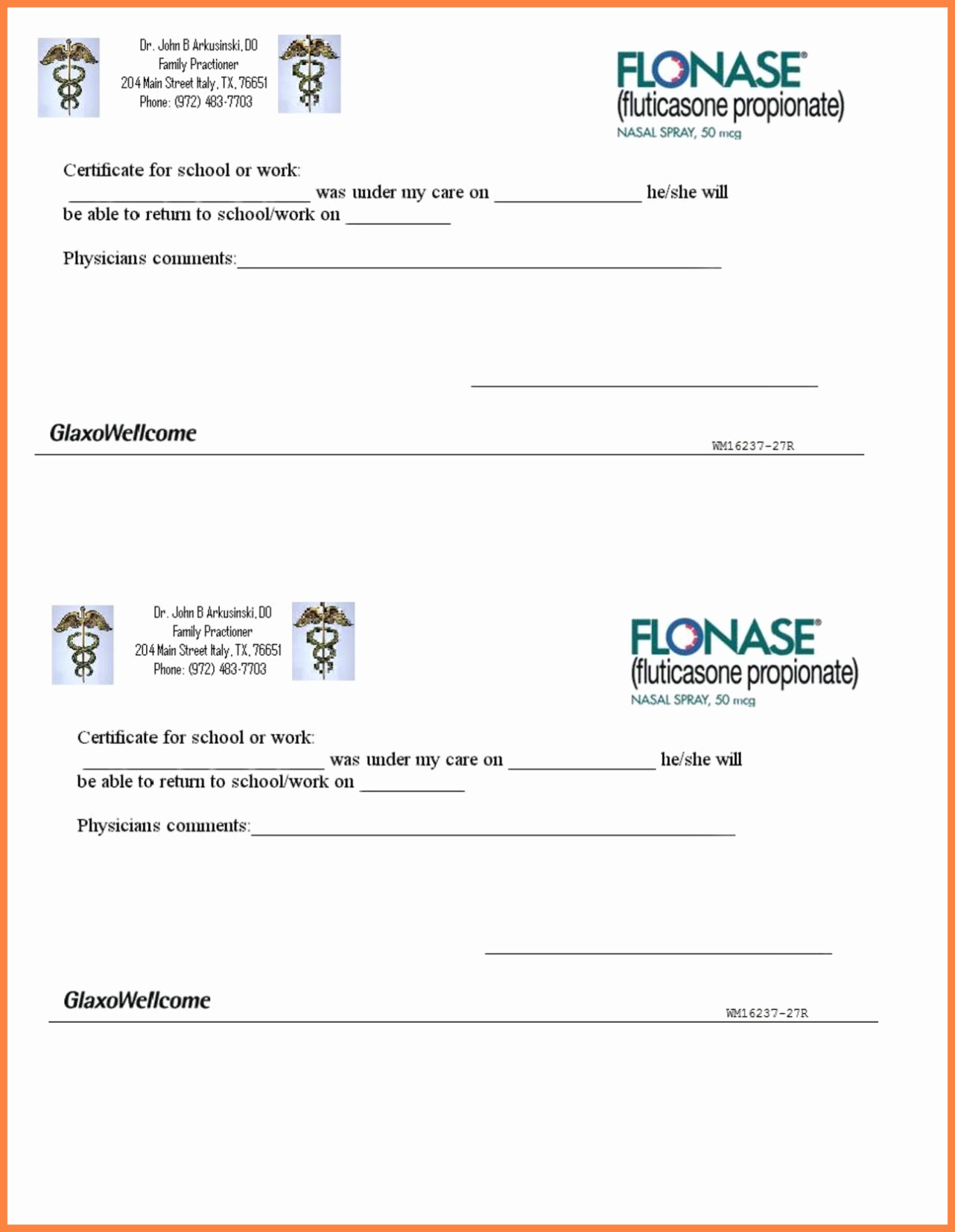 √ 20 Fake Kaiser Doctors Note Template ™ | Dannybarrantes Template With Kaiser Doctors Note Template