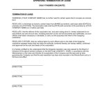 Early Lease Termination Letter To Landlord Sample For Your Needs Within Early Termination Of Lease Agreement Template