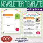 Editable Meet The Teacher Template Printable Welcome Letter | Etsy With Regard To Meet The Teacher Letter Template