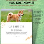 Editable Missing Dog Flyer And Poster Template Printable Lost | Etsy Intended For Lost Pet Flyer Template