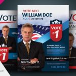 Election Campaign Flyer And Poster Psd Template For Political Flyer Template Free