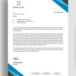 Elegant Letterhead Corporate Identity Template #69617 with Html Letterhead Template