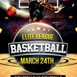 Elite Basketball Flyer Template – Sportflyertemplates In Basketball Tournament Flyer Template