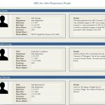 Employee Profile Template | Employee Profile Form regarding Personal Business Profile Template