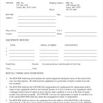Equipment Rental Agreement – Emmamcintyrephotography With Regard To Tool Rental Agreement Template