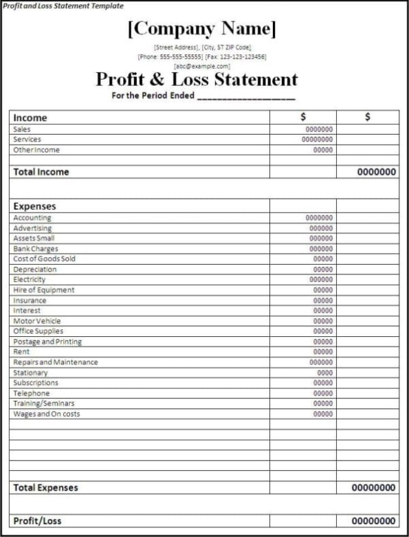 Excel Accounting Template For Small Business — Excelxo Regarding Business Accounts Excel Template