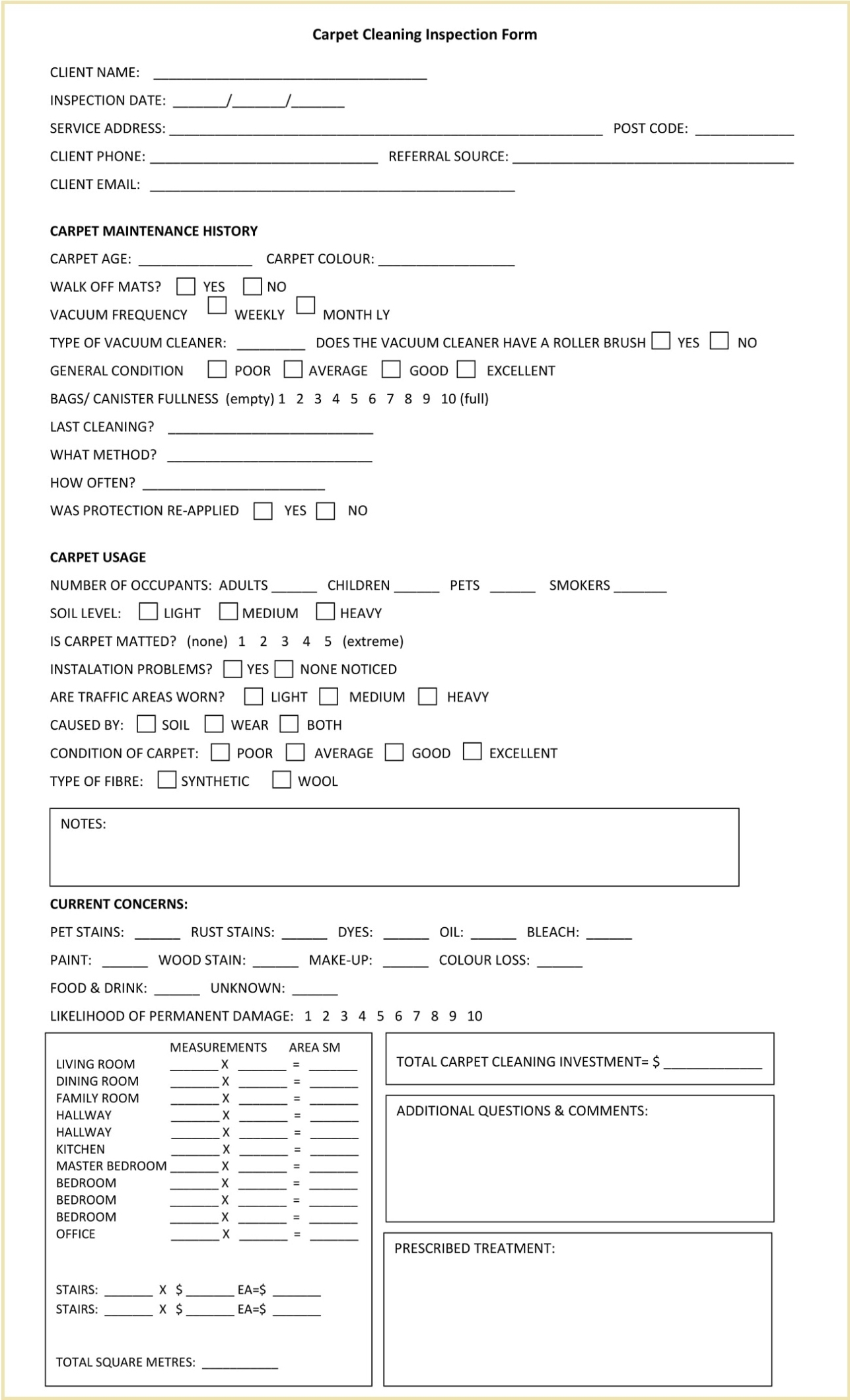 Exclusive Pa State Inspection Receipt Template Authentic : Receipt Template In Carpet Cleaning Service Contract Templates