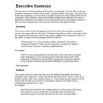 Executive Summary Marketing Plan – 9+ Examples, Format, Pdf | Examples With Regard To Executive Summary Of A Business Plan Template