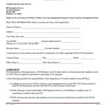 Fillable Agreement For Participation Template – Department Of Vermont With Program Participation Agreement Template