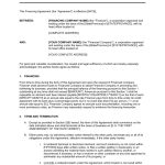 Financing Agreement Template | By Business-In-A-Box™ within Trade Finance Loan Agreement Template