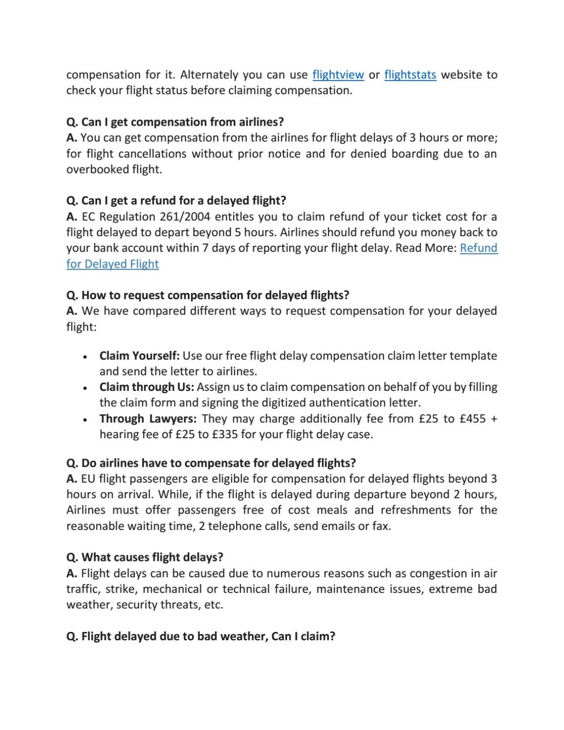 Flight Compensation Letter Template By Claim Flights Issuu For Bank Charges Refund Letter Template