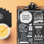Food Truck Menu Template – Barcelona Design Shop Throughout Food Truck Menu Template