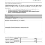 Free 10+ Overtime Authorization Forms In Pdf | Ms Word | Excel In Overtime Agreement Template