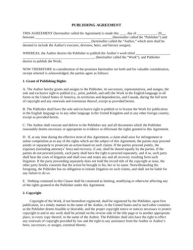 Free 10+ Sample Copyright Agreement Templates In Pdf | Ms Word Pertaining To Intellectual Property License Agreement Template