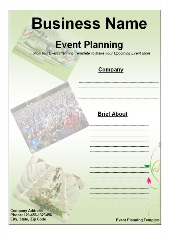 Free 10+ Sample Event Planning Templates In Pdf | Ppt | Google Docs With Regard To Wedding Venue Business Plan Template