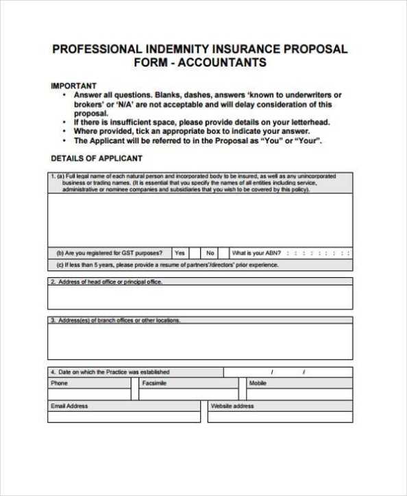 Free 11+ Contractor Proposal Forms In Pdf | Excel | Ms Word Pertaining To Unitholders Agreement Template