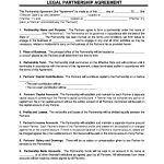 Free 12+ Legal Agreement Forms In Pdf | Ms Word For Free Business Partnership Agreement Template Uk