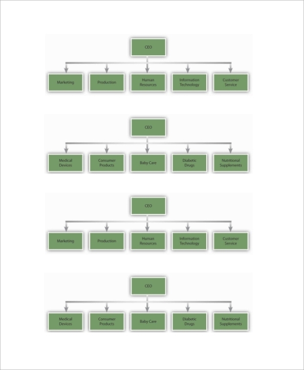 Free 12+ Sample Business Organizational Chart Templates In Pdf | Google Throughout Small Business Organizational Chart Template