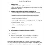 Free 14+ Meeting Agenda Samples &amp; Templates In Pdf in Safety Committee Meeting Template