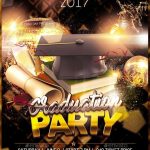 Free 17+ Graduation Flyer Designs In Ms Word | Psd | Ai | Indesign | Ms in Graduation Party Flyer Template