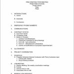 Free 18+ Safety Agenda Samples & Templates In Ms Word | Pdf Within Pre Construction Meeting Agenda Template