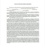 Free 19+ Sample Confidentiality Agreement Forms In Pdf | Ms Word Inside Mutual Confidentiality Agreement Template