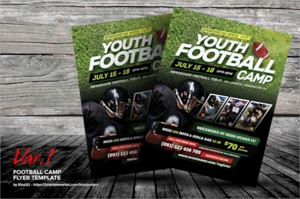 Free 22+ Camp Flyer Templates In Ms Word | Psd | Ai | Eps Inside Football Camp Flyer Template Free