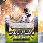 Free 24+ Amazing Baseball Flyer Templates In Psd | Ai | Ms Word | Pages Within Baseball Fundraiser Flyer Template