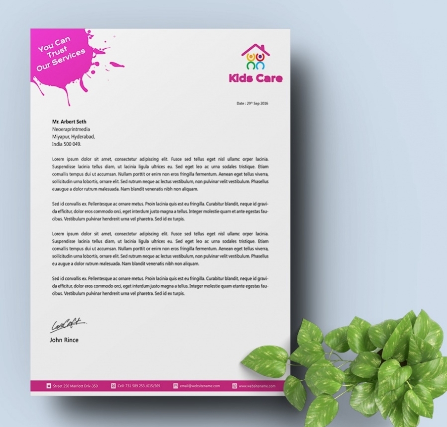Free 25+ Letterhead Templates [ Education, Architecture, Hospital ] In Psd throughout Free Printable Letterhead Templates