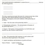 Free 27+ Business Agreement Forms In Pdf | Ms Word Regarding Business Partnership Agreement Template Pdf