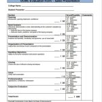 Free 37+ Presentation Evaluation Forms In Pdf | Ms Word | Excel In Presentation Evaluation Form Templates