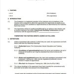 Free 8+ Apprenticeship Agreement Forms In Pdf | Ms Word With Regard To Training Agreement Between Employer And Employee Template