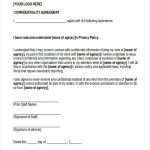 Free 8+ Sample Confidentiality Agreement Forms In Pdf | Ms Word With Payroll Confidentiality Agreement Template