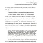 Free 8+ Sample Employment Arbitration Agreement Templates In Pdf | Ms Word Inside Workplace Mediation Agreement Template