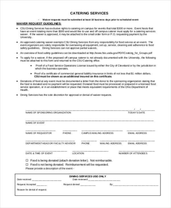 Free 9+ Catering Proposal Forms In Pdf | Ms Word | Excel Inside Table And Chair Rental Agreement Template
