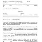 Free 9+ Mortgage Contract Samples & Templates In Pdf | Ms Word With Commercial Mortgage Broker Fee Agreement Template