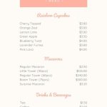 Free And Customizable Delectable Bakery Menu Templates | Canva Within Free Bakery Menu Templates Download