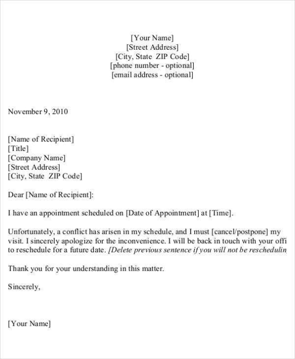 Free Appointment Letters – 36+ Free Word, Pdf Documents Download | Free Pertaining To Booking Cancellation Policy Template