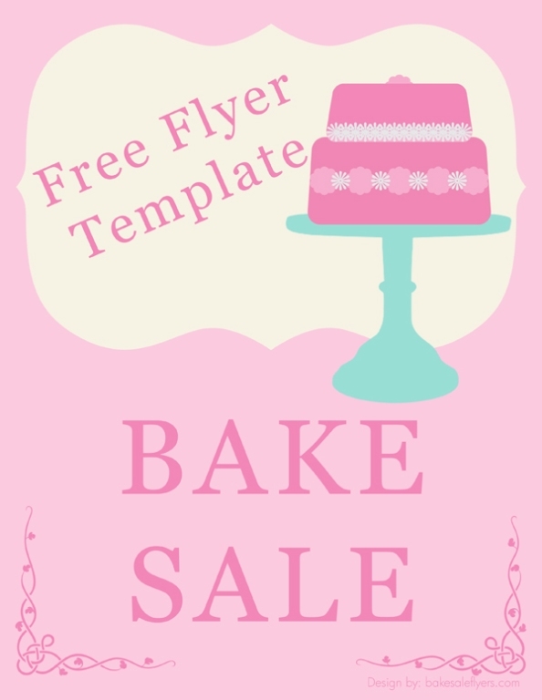 Free Bake Sale Flyer Template | Bake Sale Flyers – Free Flyer Designs With Regard To Bake Off Flyer Template