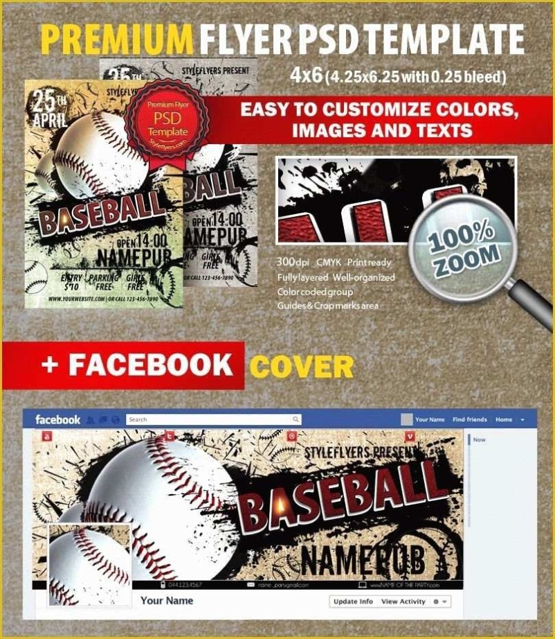 Free Baseball Tournament Flyer Template Of Baseball Fundraiser Flyer intended for Baseball Fundraiser Flyer Template