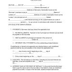 Free California Promissory Note Form Template Intended For Promissory Note California Template